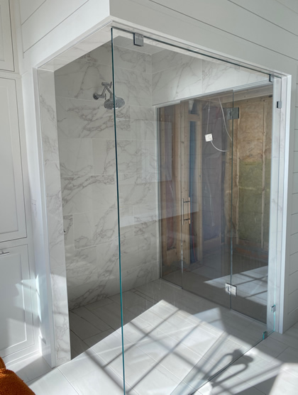 Williams Construction | Glass Shower